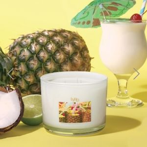New LYRD pina colada slushie candle